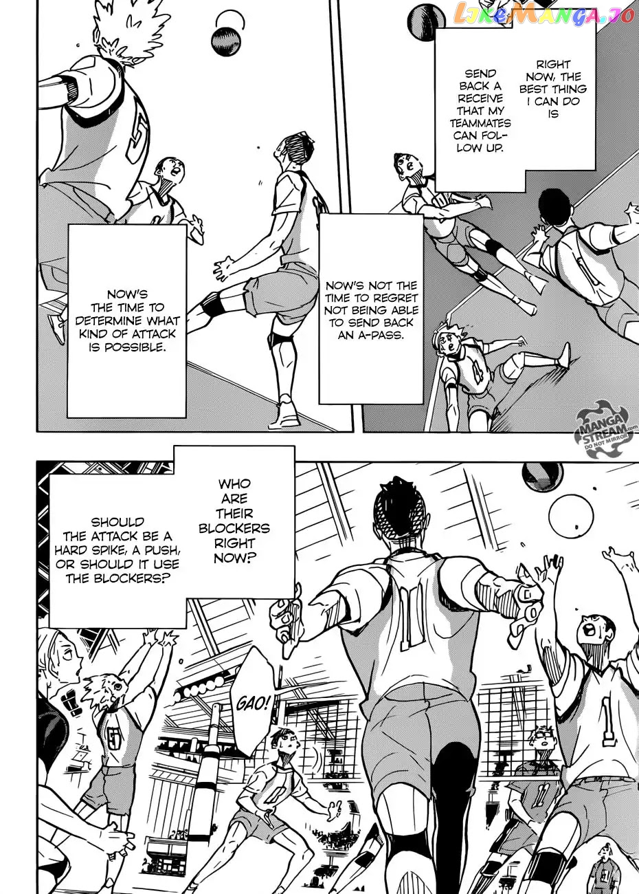 Haikyuu!!, Chapter 358 image 14